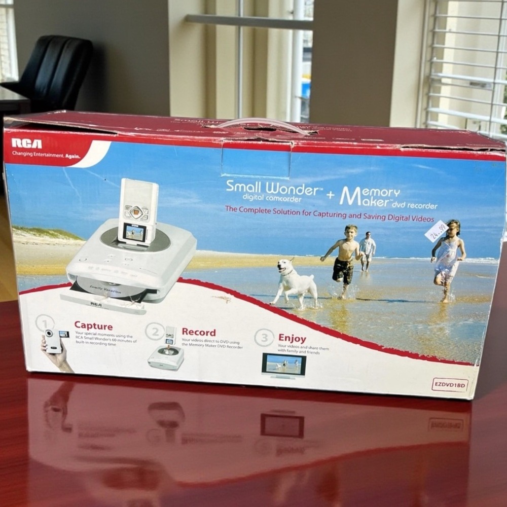RCA‎ Small Wonder Memory Maker EZDVD1BD DVD Digital Camcorder NOS Record To DVD